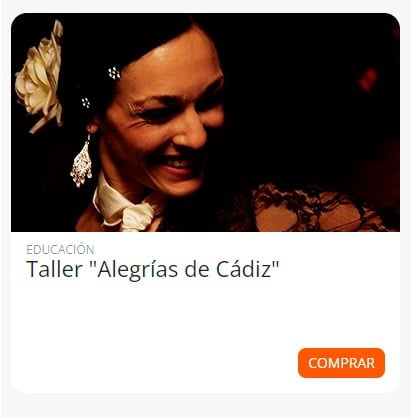 Curso de flamenco online Alegrías de Cádiz