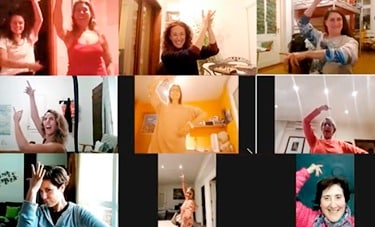 Clases grupales en la escuela de flamenco online para bailar flamenco de casa, calle o tablao