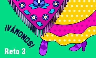 reto 3 para bailar flamenco de tablao