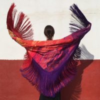 Mantones Textiles de Mónica Vázquez para bailar flamenco