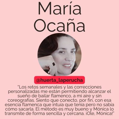 Opinión de María Ocaña sobre la escuela de flamenco online