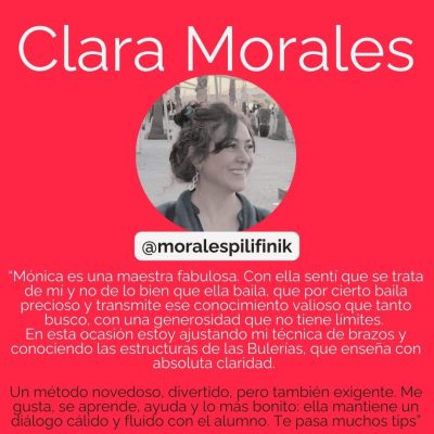 Opinión de Clara Morales sobre la escuela de flamenco online
