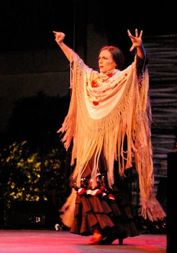 Baila flamenco de tablao